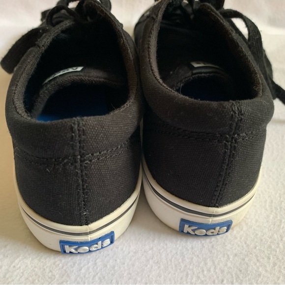 Keds Women’s size 7 1/2 Jump Kick twill black lace up sneakers w/Dream Foam - Picture 3 of 7